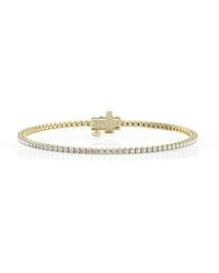 Brilliant Diamond - 2 Cttw Round Lab Grown Diamond Tennis Bracelet - Lyst