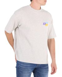 Drole de Monsieur - Ddm Logo Print Cotton Le T-shirt - Lyst