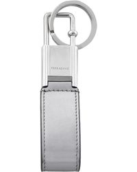 Ferragamo - Gancini-Inspired Leather Keyring - Lyst