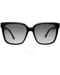 Calvin Klein - Grey Gradient Square Sunglasses Ck21530s 001 55 - Lyst