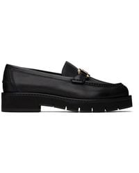 Ferragamo - Gancini-Plaque Slip-On Calfskin Loafers, Size 7.5 - Lyst