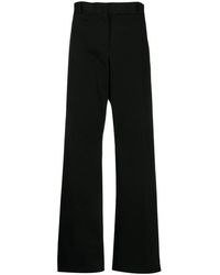 Ferragamo - Cotton Trousers - Lyst
