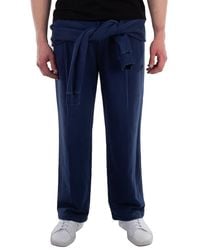 Burberry - Muted Reconstructed Tailored Cotton Trousers, Brand Size 52 (Waist - Lyst