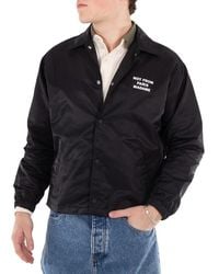 Drole de Monsieur - La Veste Slogan Nylon Jacket - Lyst