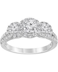 Brilliant Diamond - 14K 1.25 Cttw Lab Grown Diamond Engagement Ring (G-H, Si1-Si2) - Lyst