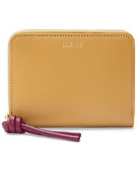 Loewe - Knot Compact Zip Around Wallet - Lyst