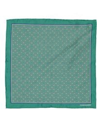 Ferragamo - Ferragamo Geometric Pattern Pocket Square - Lyst