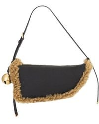 Burberry - Moss Ladies Small Shield Leather Shoulder Bag - Lyst