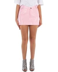 ROTATE BIRGER CHRISTENSEN - Orchid Embossed Sequin Mini Skirt, Brand Size 36 (Us - Lyst