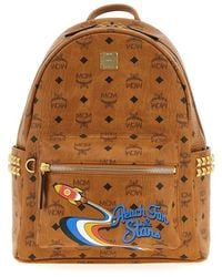 MCM - Stark Small-Medium Backpack - Lyst