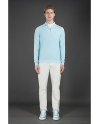 Moorer - Light Zip Sweater - Lyst