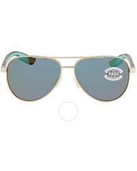 Costa Del Mar - Cta Del Mar i Green Mirror Polarized Glass Unisex Sunglasses  287 Ogmglp 57 - Lyst