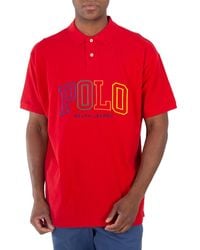 Polo Ralph Lauren - 20/1 Big Fit Logo Mesh Polo Shirt - Lyst
