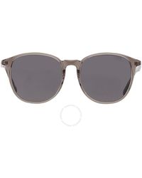 Moncler Polarized Grey Gradient Round Sunglasses Ml0189-f 56r 54  