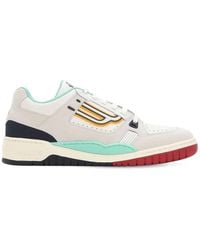 Bally - Kuba Champion Calf Leather Low-Top Sneakers, Brand Size 9 (Us Size 10) - Lyst