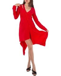 Stella McCartney - Ladies Asymmetric-Seam Cut-Out Dress, Brand Size 38 (Us Size 4) - Lyst