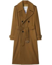 Burberry - Belted Cashmere Trench Coat, Brand Size 4 Us - Lyst
