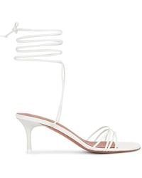 AMINA MUADDI - Lori Lace Up 60 Sandals - Lyst