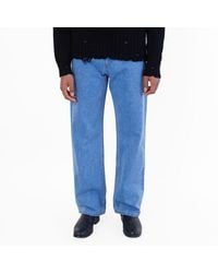 Marni - Organic Denim Wide-Leg Jeans - Lyst