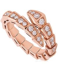 BVLGARI - Serpenti Viper Ring, Size Small - Lyst