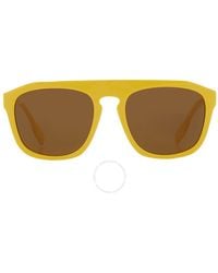 Burberry - Wren Brown Browline Sunglasses Be4396u 407073 57 - Lyst