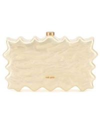 Cult Gaia - Ivory Acrylic Paloma Clutch Exterior: Borse A Mano - Lyst
