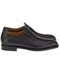 Ferragamo - Gervasio Leather Slip-On Dress Shoes - Lyst