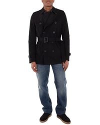 Burberry - Heritage Kensinton Short Trench, Brand Size 50 (Us - Lyst