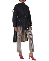 Burberry - Quilted Nylon And Cotton Coat - Lyst