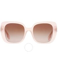Burberry - Helena Brown Gradient Square Sunglasses Be4371 406013 52 - Lyst