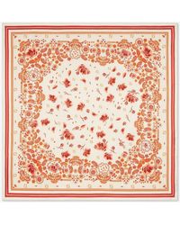 Fendi - Bandana Print Ff Square Foulard - Lyst