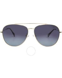 Polaroid - Core Polarized Grey Shaded Pilot Sunglasses Pld 2083/g/s 0j5g/wj 61 - Lyst