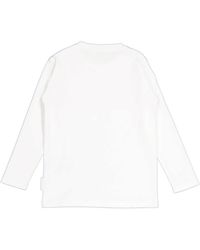 Moncler - Girls Geometric Logo Print Long-sleeve T-shirt - Lyst