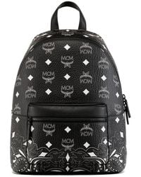 MCM - Stark Bandana Vi Mini Backpack - Lyst
