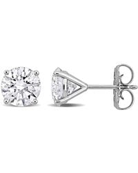 Created Forever - 3Ct Tw Lab-Grown Diamond Martini-Style Stud Earrings - Lyst