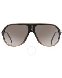 Carrera - Brown Gradient Navigator Sunglasses Safari65/n 0dcc/ha 62 - Lyst
