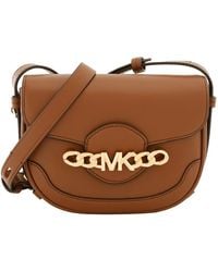 Michael Kors - Ladies Hally Extra-Small Embellished Leather Crossbody Bag - Lyst