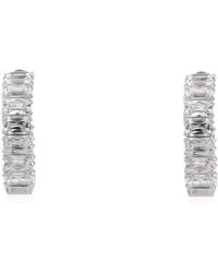 Swarovski - Millenia Large Circle Earrings - Lyst