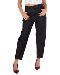 Polo Ralph Lauren - Ankle Carrot High Rise Jeans, Waist - Lyst