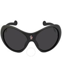 Moncler - Oval Sunglasses Ml0148 02a 64 - Lyst