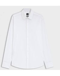 BOSS - Stretch-Cotton Poplin Joe-Kent Shirt, Brand Size 38 (Neck - Lyst