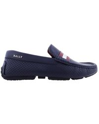 Bally - Pacos Calf Embossed Drivers, Brand Size 5 Us Size 6 - Lyst