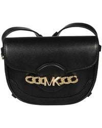 Michael Kors - Ladies Hally Extra-Small Embellished Leather Crossbody Bag - Lyst