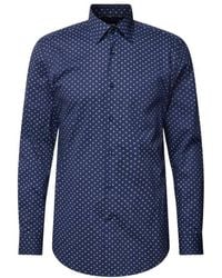 BOSS - Printed Cotton Poplin Slim-Fit Shirt, Brand Size 40 (Neck - Lyst