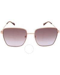 Moschino - Pink Gradient Square Sunglasses Mos072/g/s 0ddb/qr 59 - Lyst