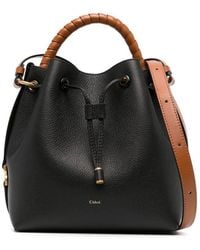 Chloé - Marcie Drawstring Small Bucket Bag - Lyst