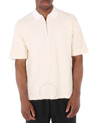Ambush - Asparagus Monogram Half Zip Polo Shirt - Lyst