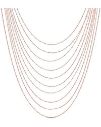 Amour - Multi-Strand Chain Necklace - Lyst