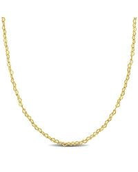 Amour - 2Mm Heart Link Necklace - Lyst