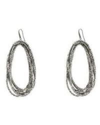 Brunello Cucinelli - Glass Drop Earrings - Lyst